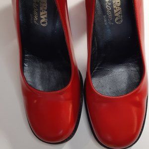 Browns red shoes